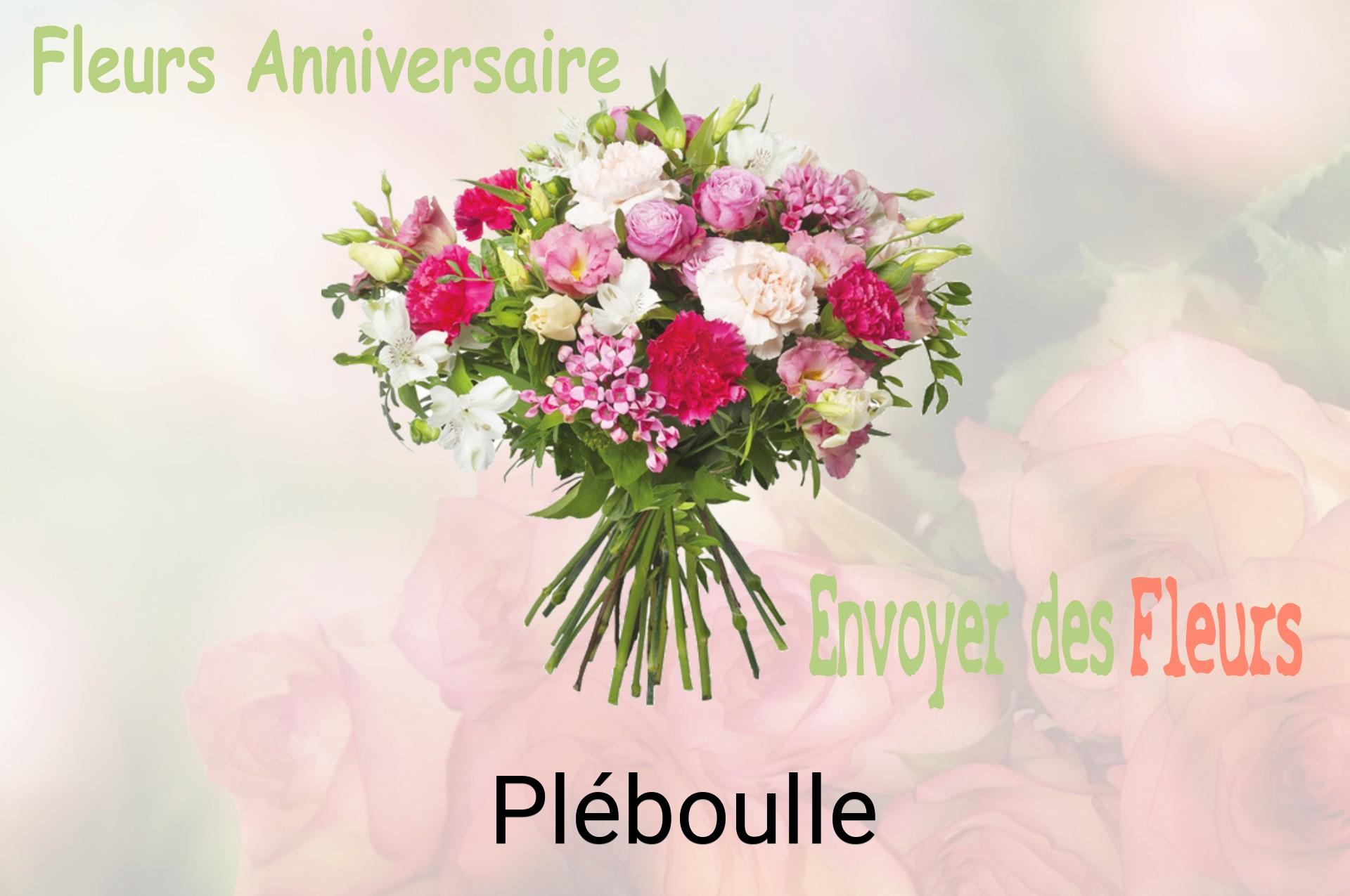 Bouquet de fleurs d’anniversaire livré à Pléboulle